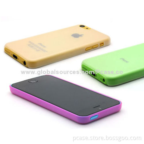 Ultra-thin Phone Cases for iPhone 5C, with 0.35mm Thickness PP Material